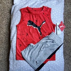 NWT PumaToddler Boys 2 Piece Set